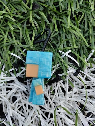 all wii games: "Minecraft" от Kinder Joy, Стив в алмазной броне срочно он — 2