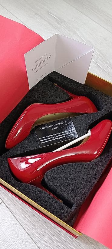 туфли лабутены мужские: Туфли, 36, Christian Louboutin, Новый, цвет - Красный, Самовывоз — 2