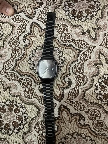 Элегантные наручные часы с металлическим браслетом - Цвет: черный -