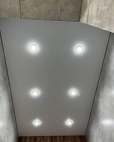 натежные потолок: Натяжной потолок Матовое Монтаж — 7
