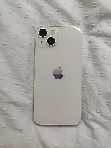 IPhone 13, Б/у, 128 ГБ, Белый, Чехол, 89 % at lalafo.kg IPhone 13, Б/у, 128 ГБ, Белый, Чехол, 89 %
