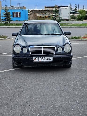 кирг шёлк: Mercedes-Benz E-Class: 1996 г., 2 л, Кол менен иштөөчү, Газ, Седан — 3