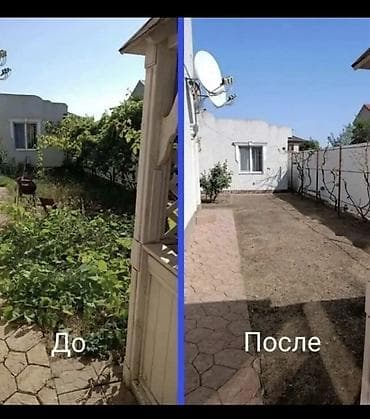 профессиональное озеленение: Уборка территории, Уборка двора и сада, Чистка брусчатки, Стрижка газона — 6