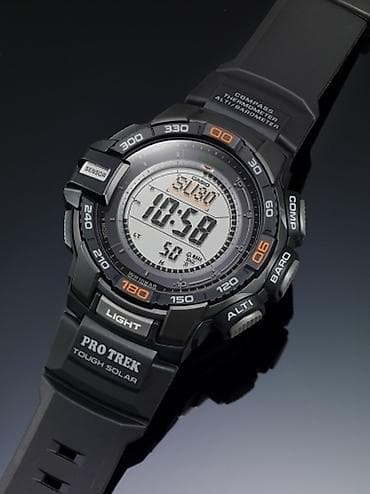 Аксессуары: PRO TREK Модель часов PRG270 Функции : компас, альтиметр, барометр — 3