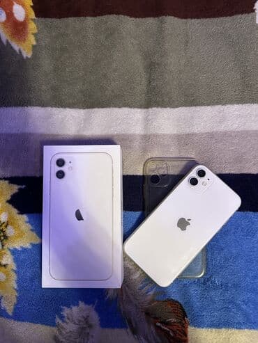 купить чехол для телефона redmi: IPhone 11, Новый, 64 ГБ, Белый, Коробка, 73 % — 1