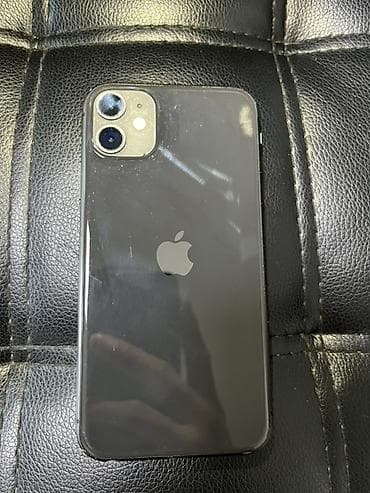 IPhone 11, Б/у, 128 ГБ, Черный, 81 %