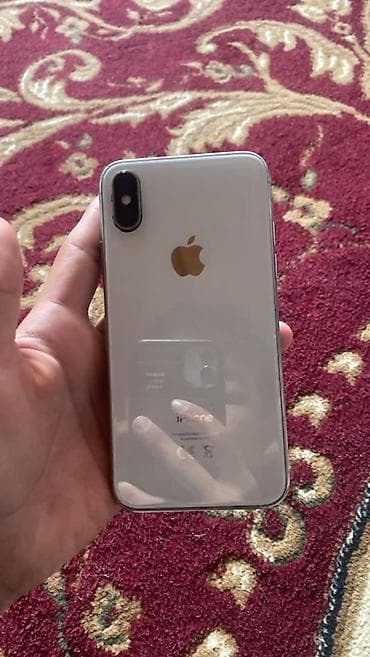iphone 8 pro: IPhone X, Б/у, 256 ГБ, Белый, Чехол, 100 % — 3