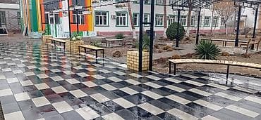 Тротуарная плитка «Шахматка» для благоустройства дворов, аллей и