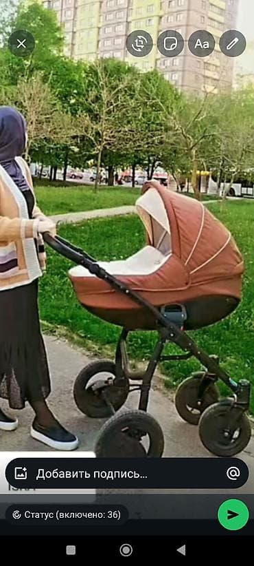Коляски: Детская коляска 2 в 1 - Модульная система: люлька + прогулочный блок — 4