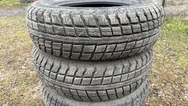 р15 покрышки: Шины 165 / 70 / R 13, Зима, Б/у, Комплект, Легковые, Япония, Collage — 1