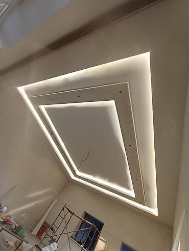 материал натяжной потолок: Натяжной потолок Глянцевое Монтаж — 5