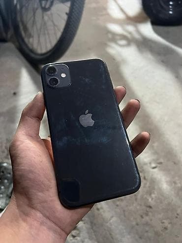 iphone 5se: IPhone 11, Б/у, 128 ГБ, Jet Black, Зарядное устройство, Чехол, Кабель, 71 % — 3