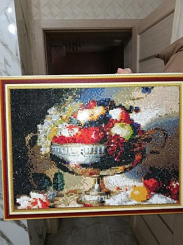 набор для бисероплетения: Услуга: заполнение картин мозаикой (алмазная вышивка) - — 5