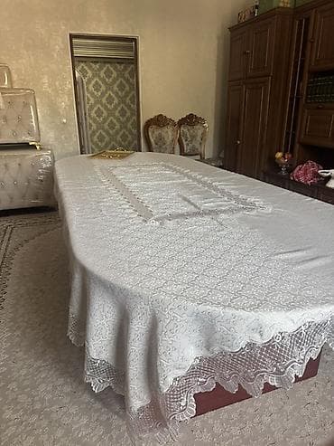 дамский столик: Стол для зала, Раскладной, Овальная — 4