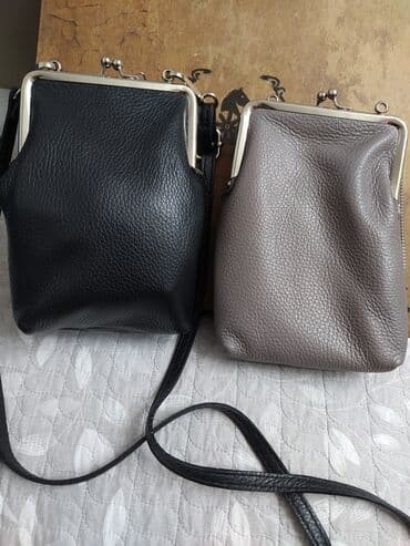 Шикарные, кожаные сумочки-кошельки, очень удобные, вместительные at lalafo.kg Шикарные, кожаные сумочки-кошельки, очень удобные, вместительные
