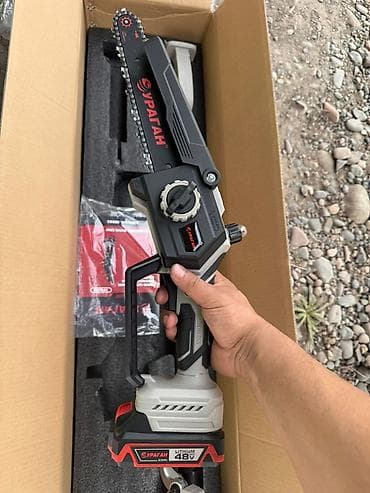 аккумуляторные пилы: Аккумуляторный садовый комплект Ураган 48V Описание: - — 5