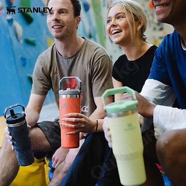 термобутылка: 🟠 Термобутылка STANLEY FLIP STRAW TUMBLER BOTTLE 887 ML 🟠 ⠀ Stanley — 1