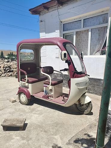 baic bj80: Электрический трёхколёсный рикша-скутер с крышей и закрытой задней — 2