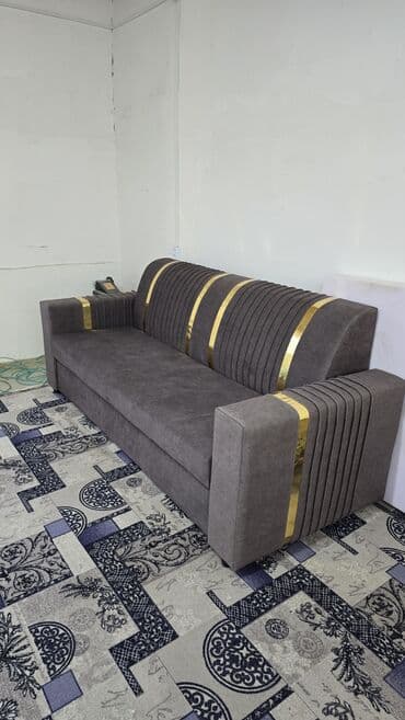 офисные диван: Прямой диван, Новый, Трехместный — 6