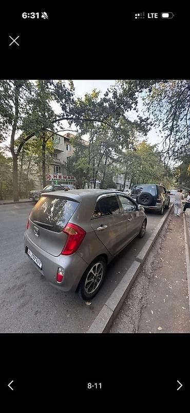 kia rio 2012: Kia Morning: 2012 г., 1 л, Автомат, Бензин, Хэтчбэк — 3