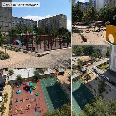 Батирлер: 1 бөлмө, 44 м², Көк-Жар ж/м 105-серия, 9 кабат, Жаңы ремонт — 7