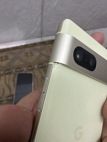 мобильные телефоны ми новые без бу: Google Pixel 7, Б/у, 128 ГБ, цвет - Зеленый, 1 SIM, eSIM — 2