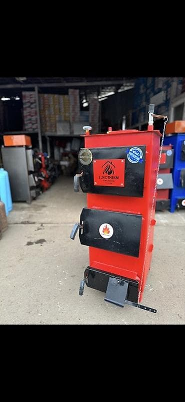 угольные котлы длительного горения: Твердотопливный котёл Для дома, Тип управления: Механический — 4