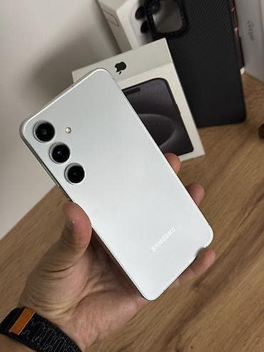microsoft surface: Samsung Galaxy S24+, Б/у, 512 ГБ, цвет - Серебристый, 1 SIM, eSIM — 1