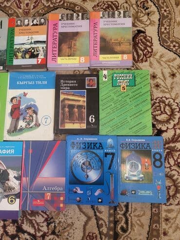 готовые домашние задания по кыргызскому языку 1 класс: Набор из 16 (см. 2 слайд) школьных учебников по различным предметам — 4