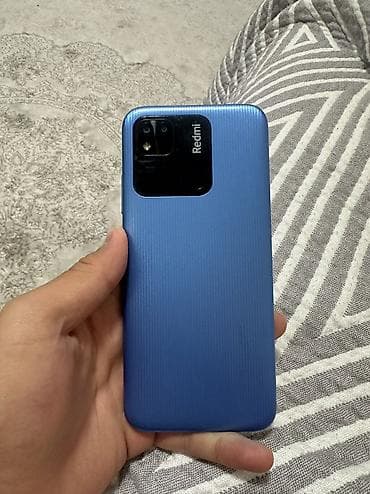 redmi 3: Redmi, Redmi 10A, Б/у, 64 ГБ, цвет - Голубой, 2 SIM — 1