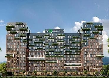 o2 development: 2 комнаты, 82 м², Элитка, 13 этаж, ПСО (под самоотделку) — 2