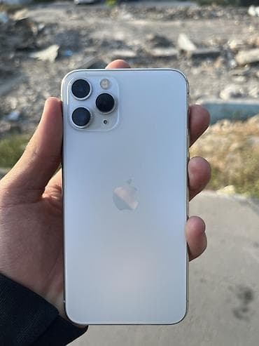 IPhone 11 Pro, Б/у, 256 ГБ, Белый, Зарядное устройство, 80 %