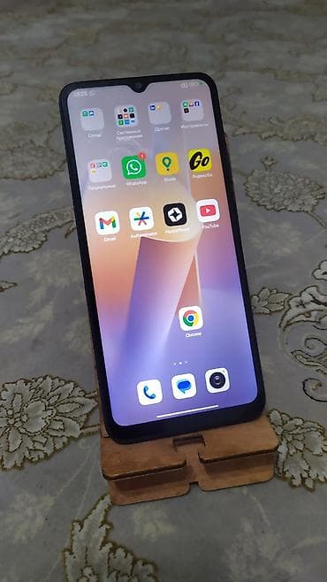 Redmi, Redmi 12C, Б/у, 128 ГБ, цвет - Синий, 2 SIM