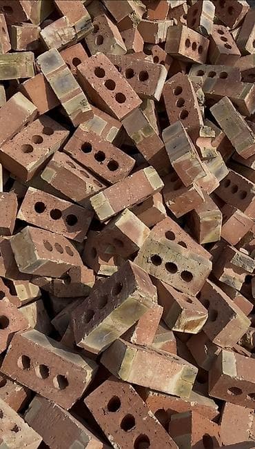 Пустотелый, дырчатый, Жженый кирпич, Одинарный, 250×120×65