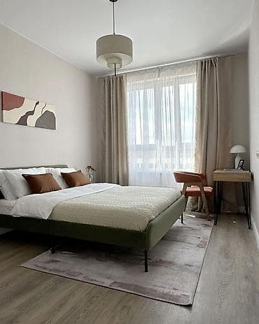 1 бөлмө, Телевизор, Унаа токтотуучу жай, Жаздык, жууркан-төшөк каптары