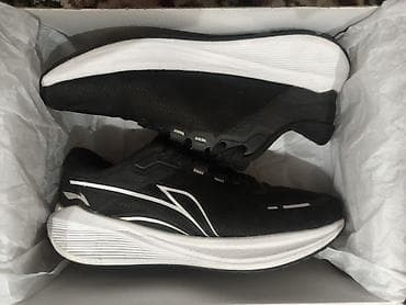 ноокен масы: Кроссовки для бега/тренировок - Цвет: черный с белыми акцентами - — 1