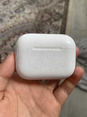 ipone air: Беспроводные вакуумные наушники, Apple, AirPods Pro, Б/у — 1