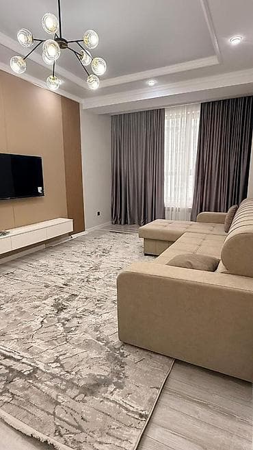 75: 2 комнаты, 75 м², Асанбай мкр Элитка, 12 этаж, Дизайнерский ремонт — 5