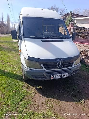 Mercedes-Benz Спринтер: 2002 г., 2.7 л, Ручные, Бус