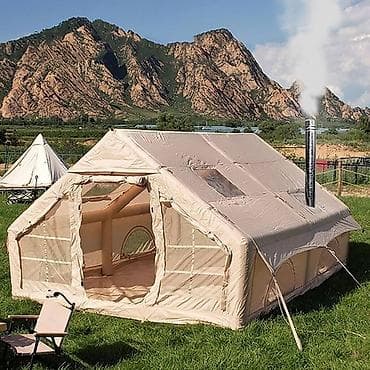 Надувная палатка 300×400 - Тип: надувной каркас (без металлических