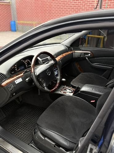 забыл: Mercedes-Benz S-Class: 2002 г., 5 л, Автомат, Бензин, Седан — 5