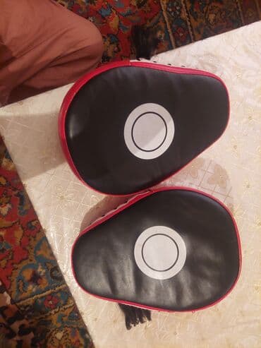 гимнастический мяч: Лапы для бокса (пара) - Тип: классические ударные лапы для работы в — 3