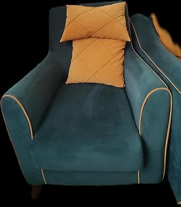 Кресла: Комплект мягкой мебели, цвет - Зеленый — 3