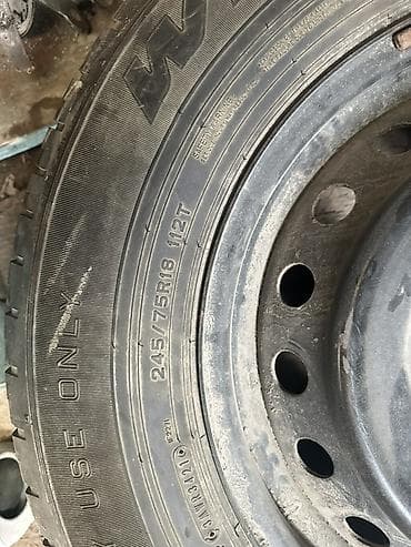 Колеса в сборе 245 / 75 / R 16, Всесезонная, Запаска, Внедорожные (АТ/МТ), Железные