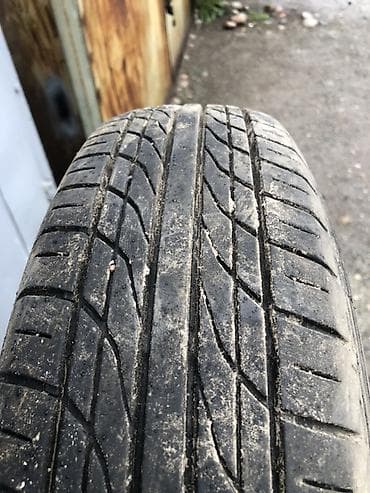 покрышка самурай: Колеса в сборе 155 / 80 / R 13, Лето, Б/у, Комплект, Легковые, Железные, отверстий - 4 — 2