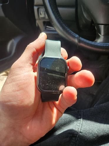 Башка акылдуу сааттар: Реплика новые без коробки Смарт‑часы с прямоугольным сенсорным экраном — 1