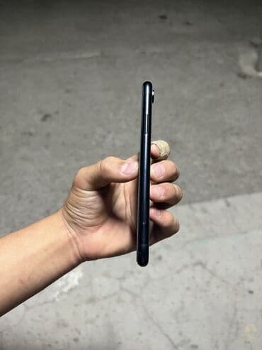 айфон х: IPhone Xr, Колдонулган, 64 ГБ, Кара, Коргоочу айнек, Каптама, 100 % — 2
