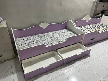 двухъярусные кровати для взрослых в бишкеке: Кровать детская -Поролоновый матрас в подарок -Российский ЛДСП — 3