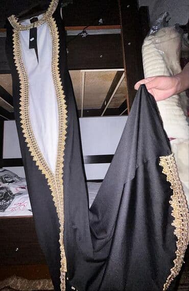 вечерние платья бишкек дордой инстаграм: Вечернее платье, Русалка, Длинная модель, Без рукавов, Шлейф, M — 3