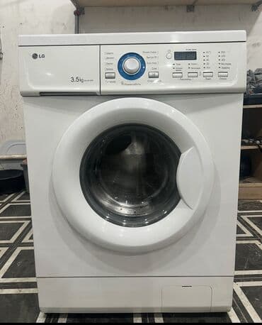 бу стиральные машины в бишкеке: Стиральная машина LG, Б/у, Автомат, До 6 кг, Полноразмерная — 6